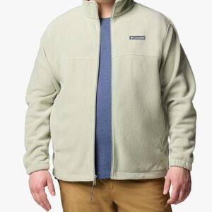 Columbia Men's Fleece Jacket in Light Cream